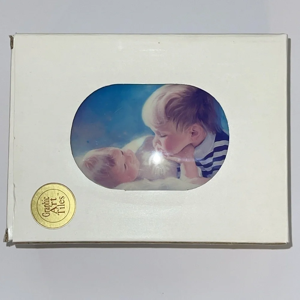 COPY - Wooden/Tile Music & Jewelry Box by Donald Zolan Brotherly Love 8” L x 6”…